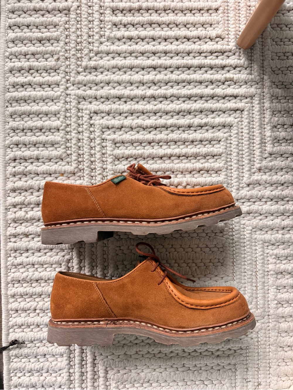 Paraboot Suede Michael Derby Shoe - Picture 10 of 11